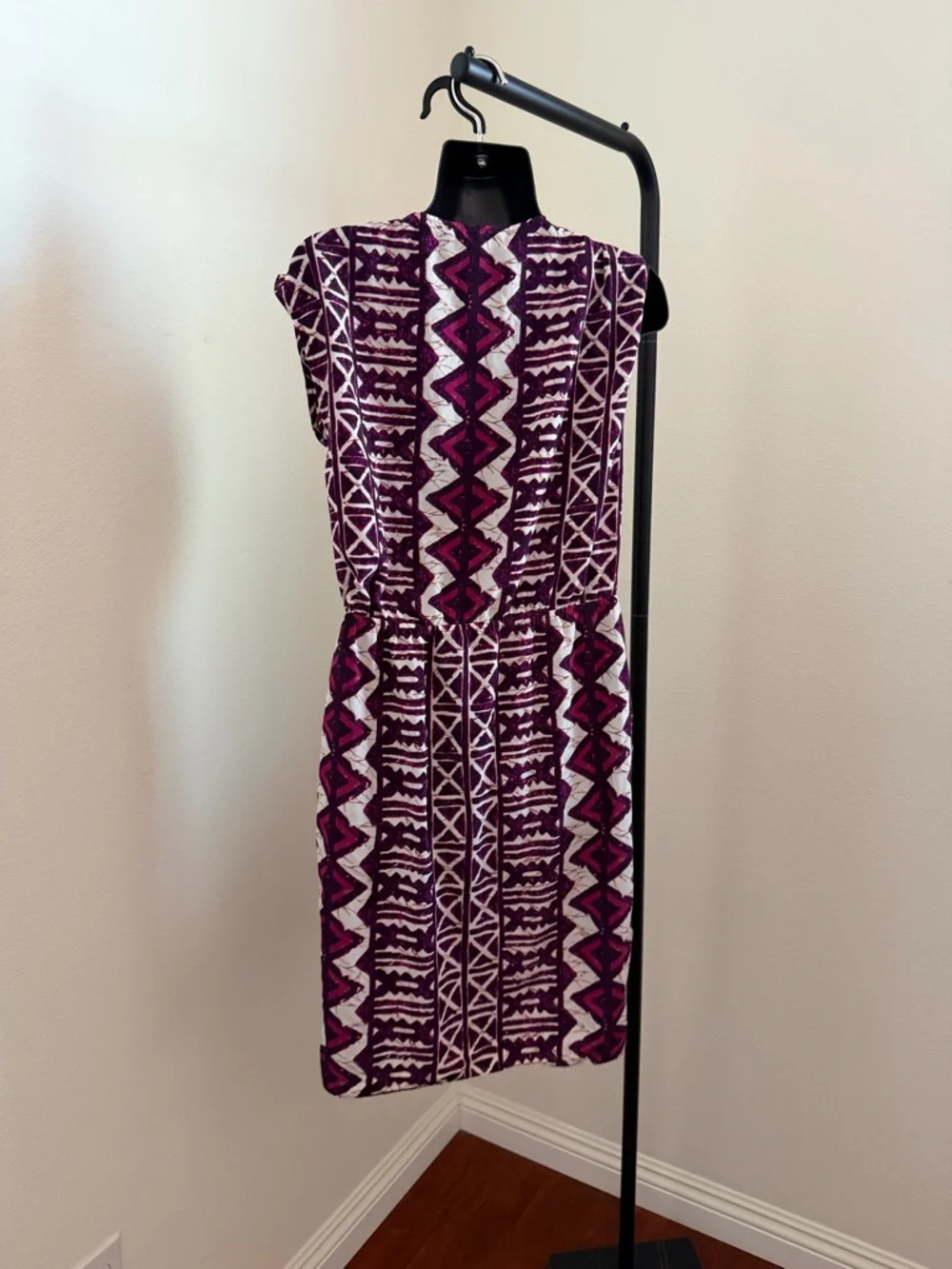 Yoana Baraschi Pink and White Floral Mini Dress - Picture 5 of 7